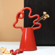 Swirl Decor Vase