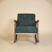 Astra Bouclé Rocking Chair - Green