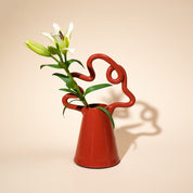 Swirl Decor Vase