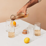 Hammered Glasses Set of four