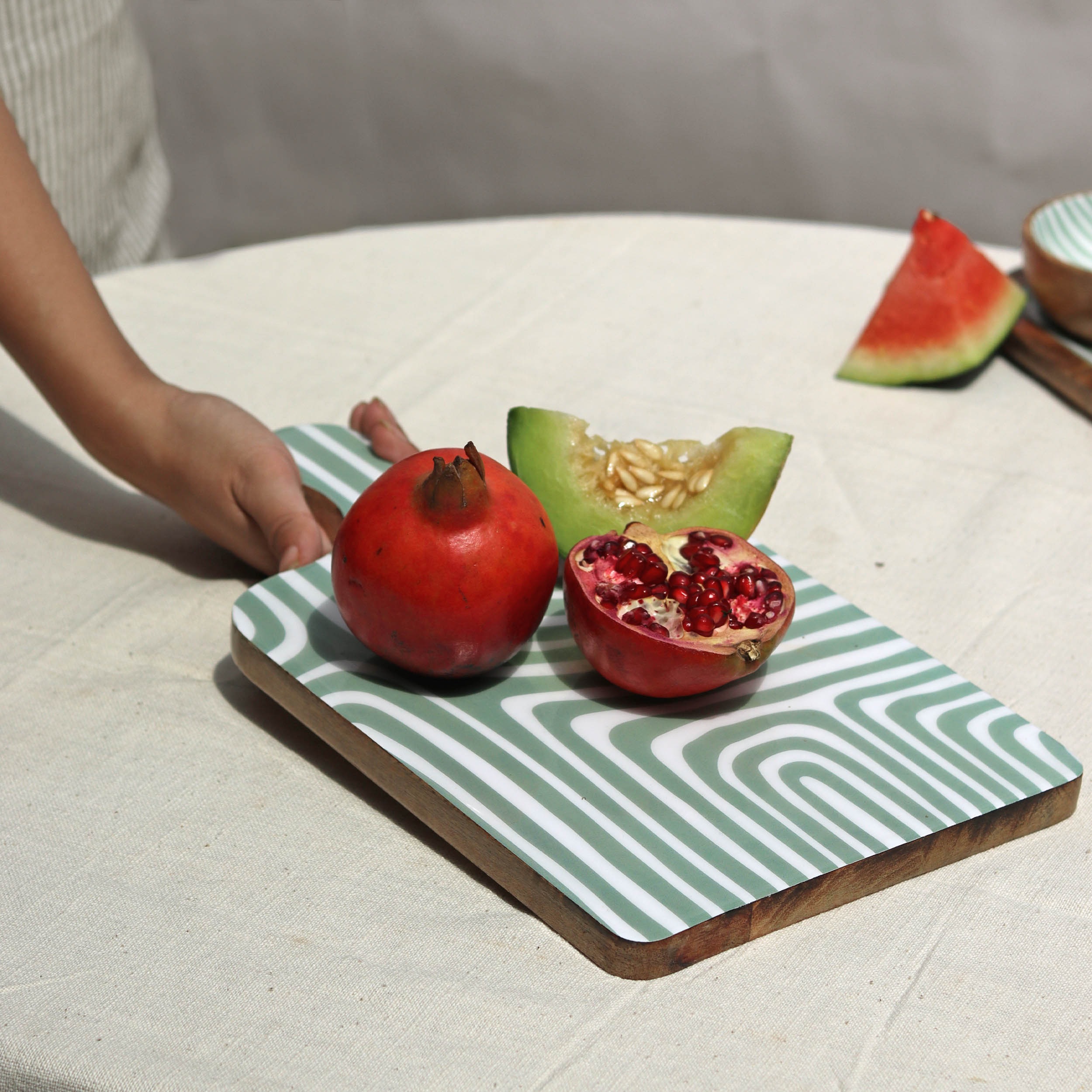 Jade Mango Wood Serving Platter