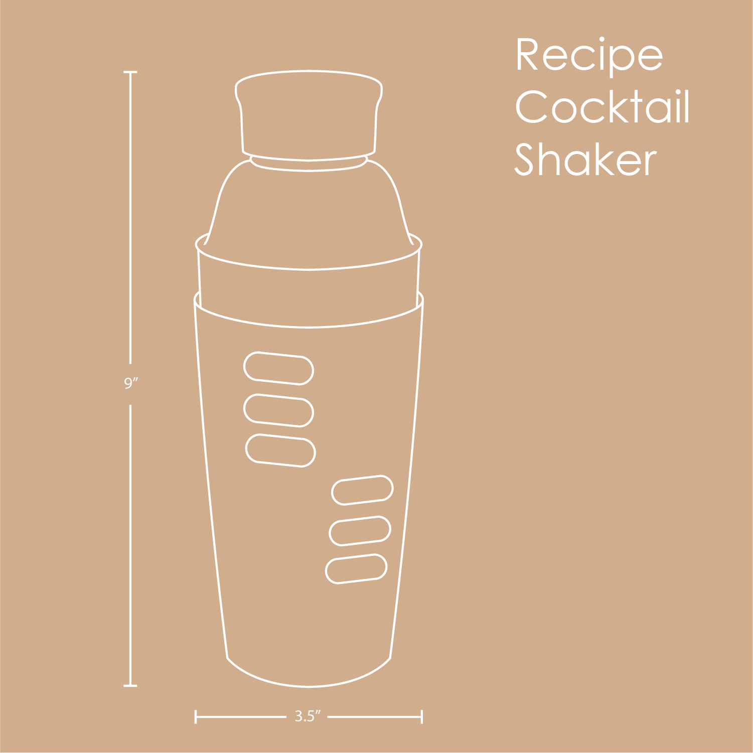 Recipe Cocktail Shaker