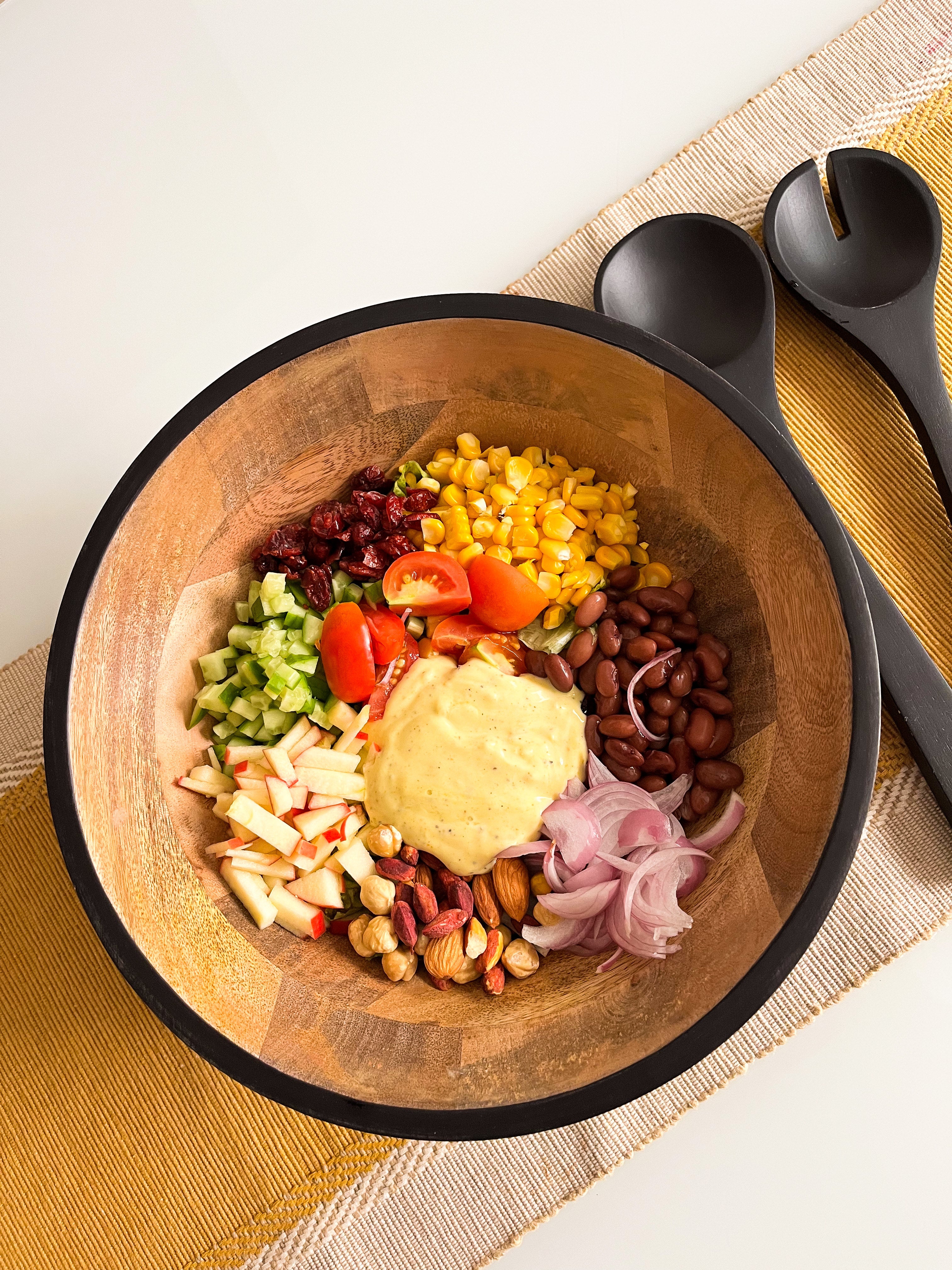 Dual Tone Salad Bowl