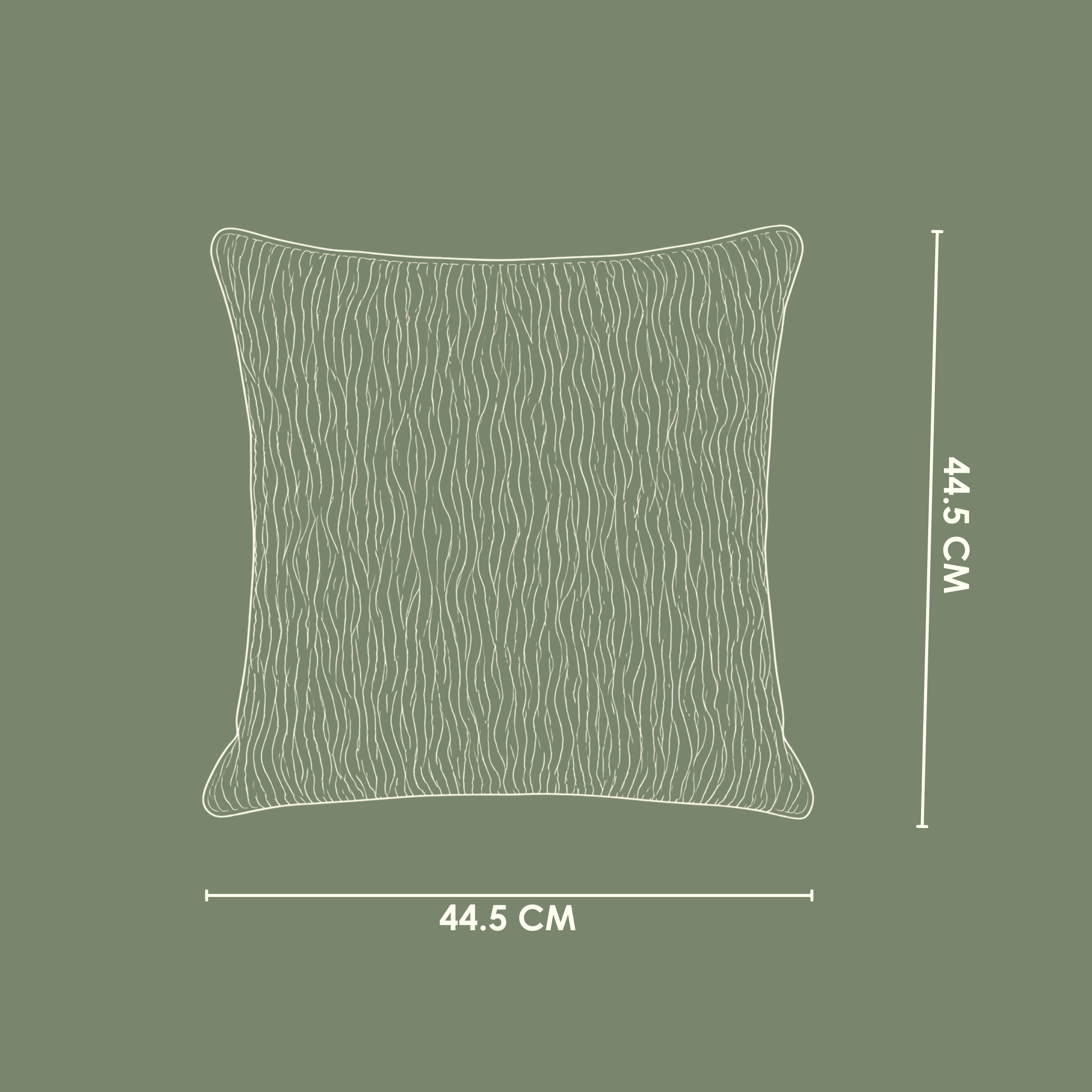 Ripple Jacquard Cushion Cover