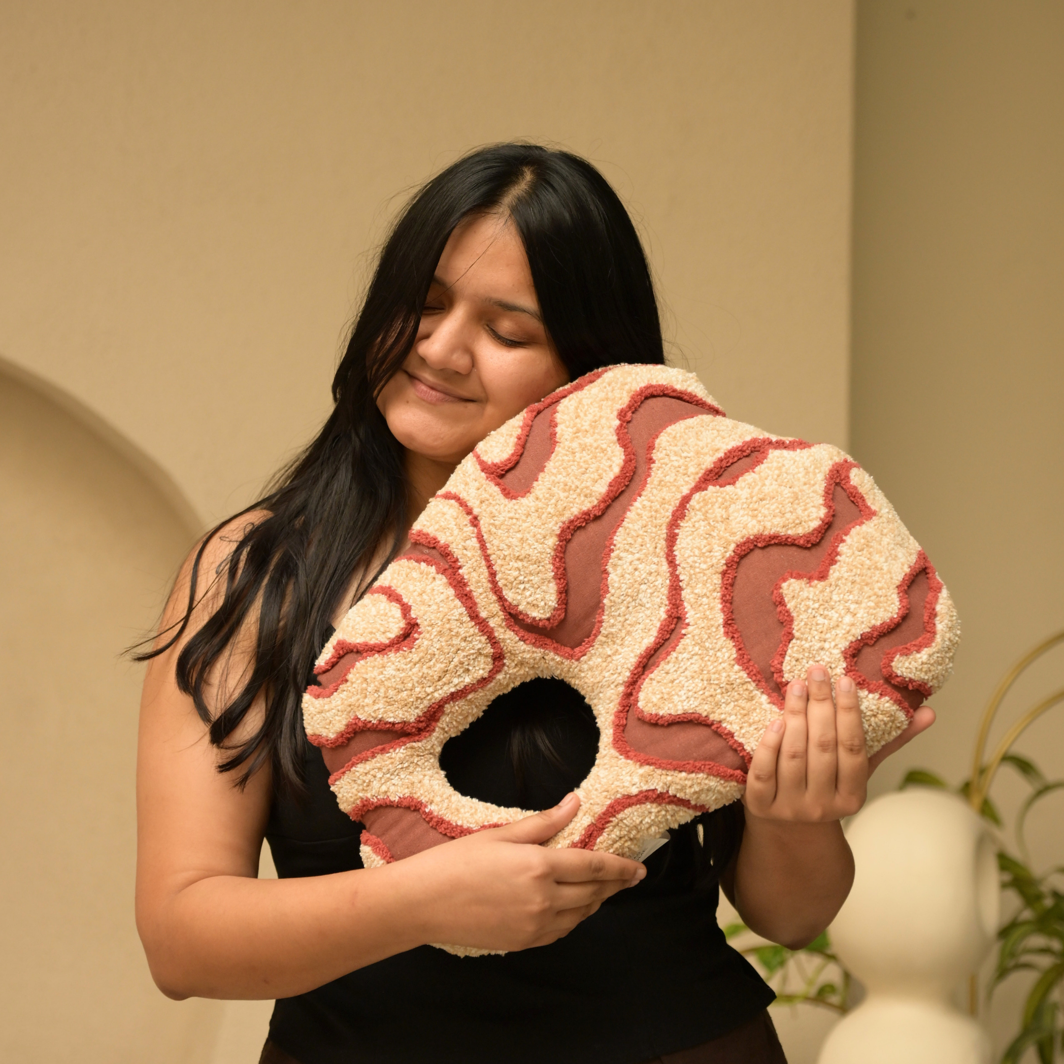 Dune Tufted Cushion with Filler
