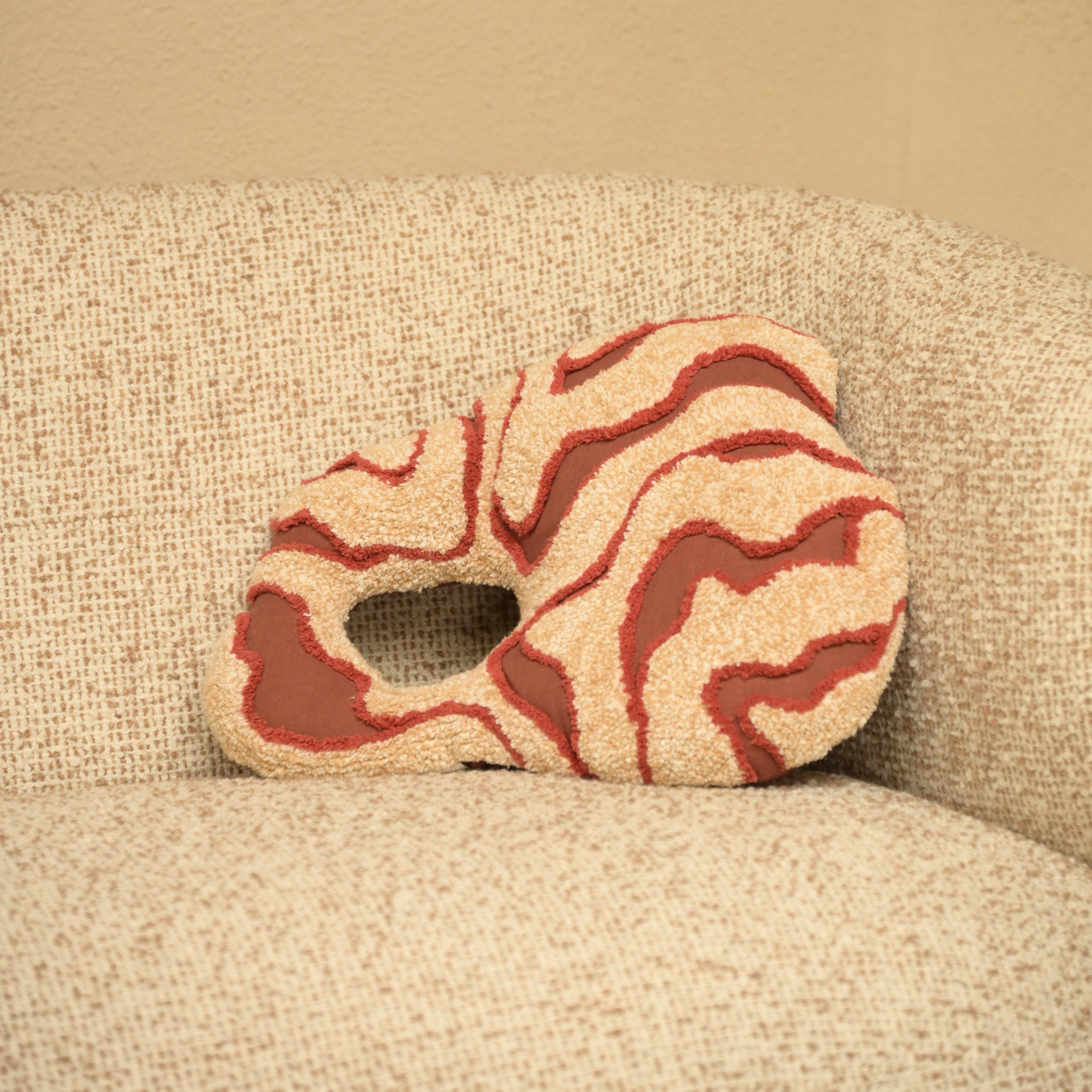 Dune Tufted Cushion with Filler