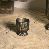 Bronze Gold Raya Organic Planter