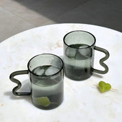 Swirl Glass Cups