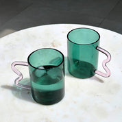 Swirl Glass Cups