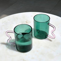 Swirl Glass Cups
