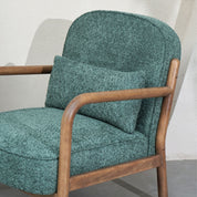 Elara Bouclé Armchair - Green