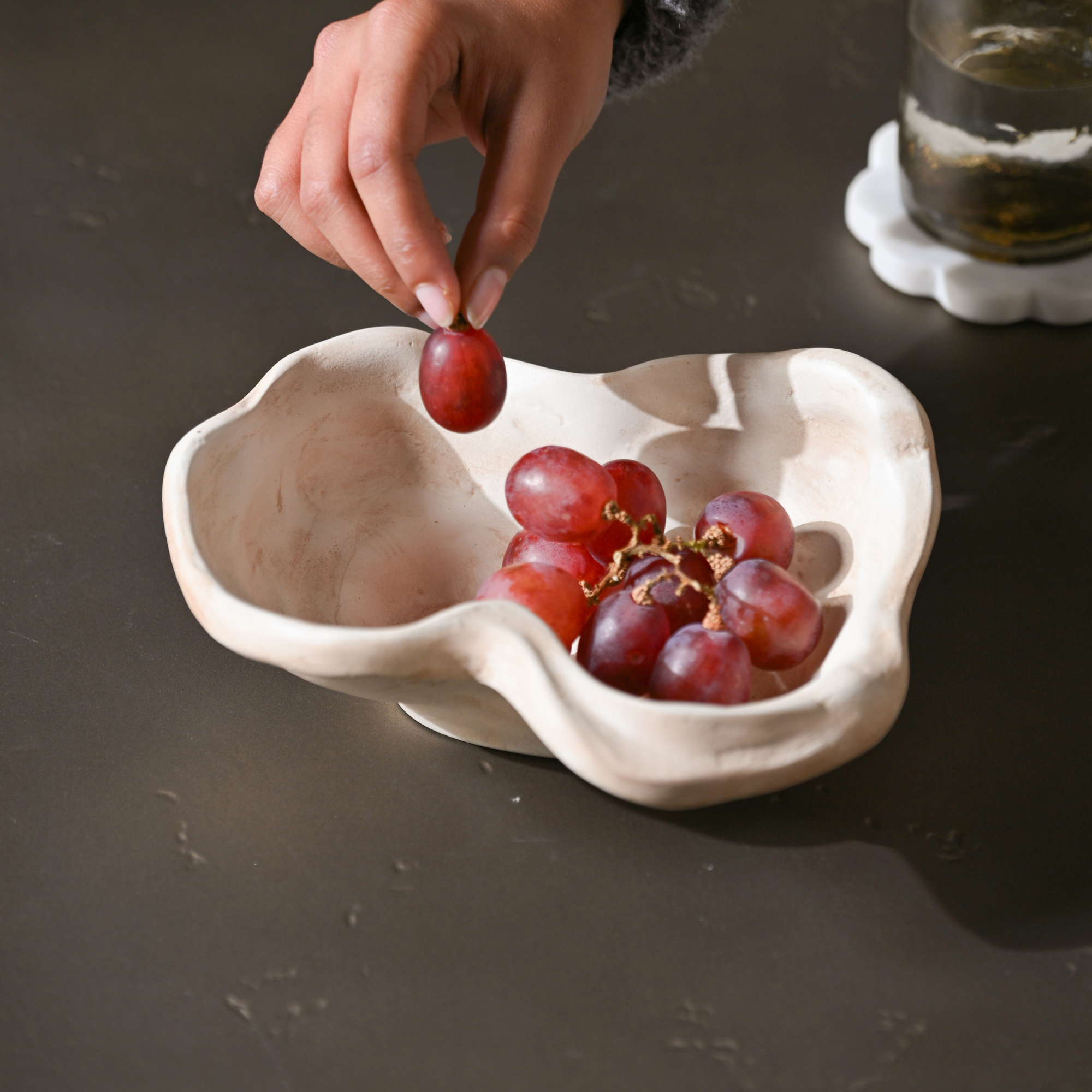Blush Sandstone Kai Organic Bowls