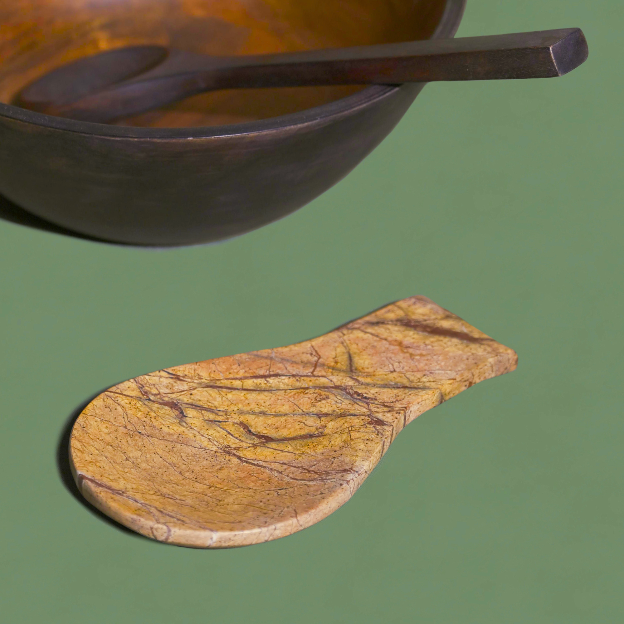 Strata Marble Spoon Rest