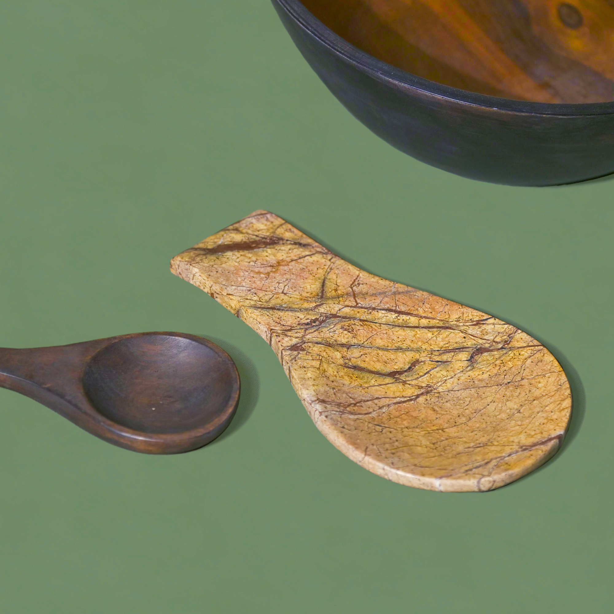 Strata Marble Spoon Rest