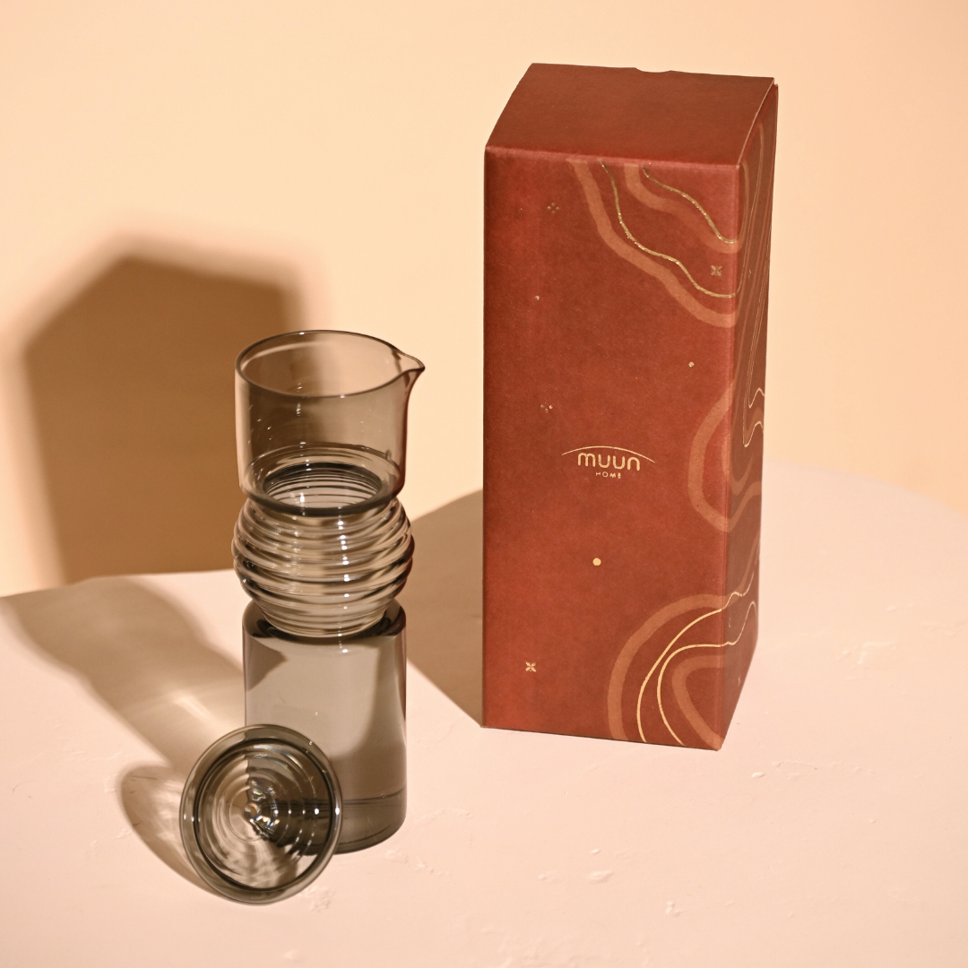 Coil Glass Carafe