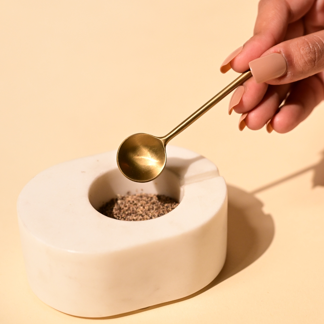 Gold Sugar Spoon