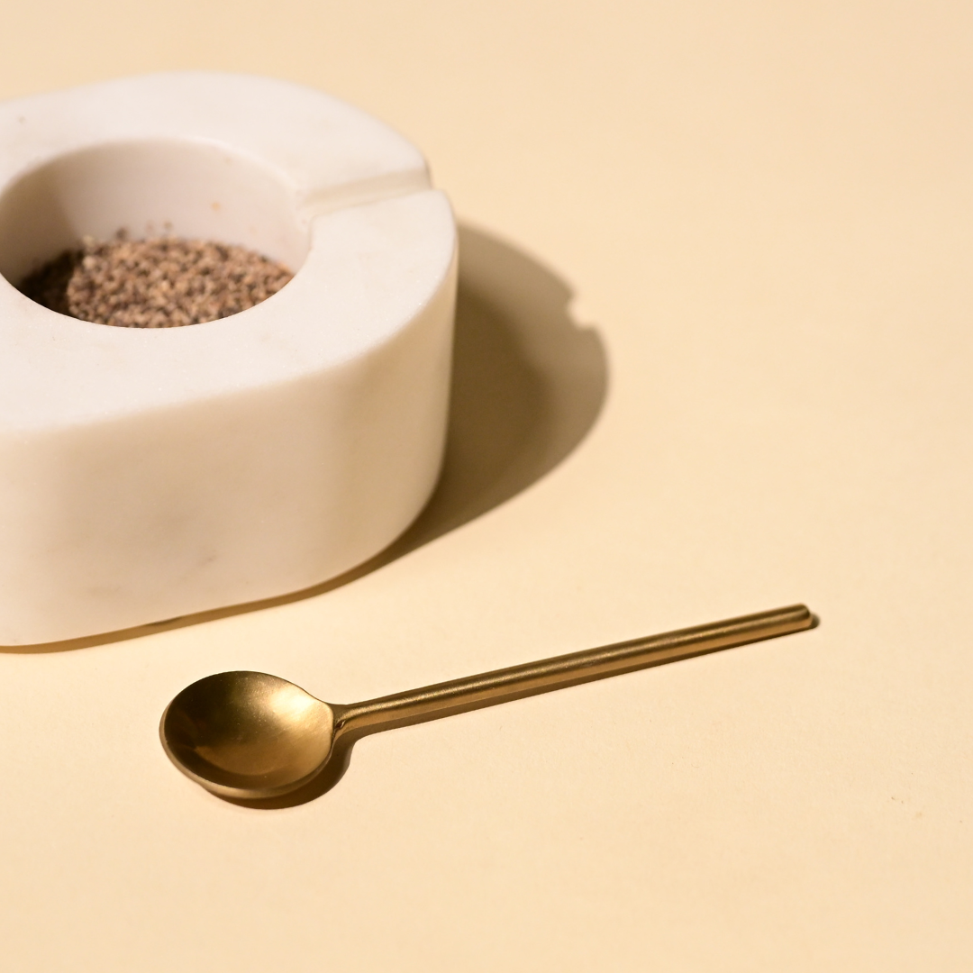 Gold Sugar Spoon