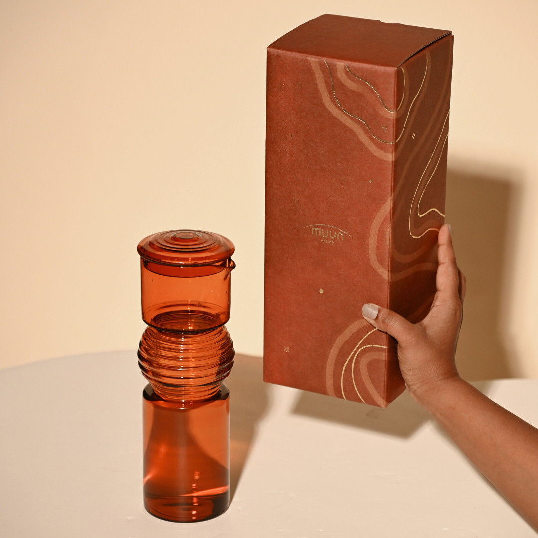 Coil Glass Carafe