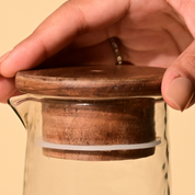 Hammered Glass Carafe Lid