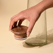 Hammered Glass Carafe Lid