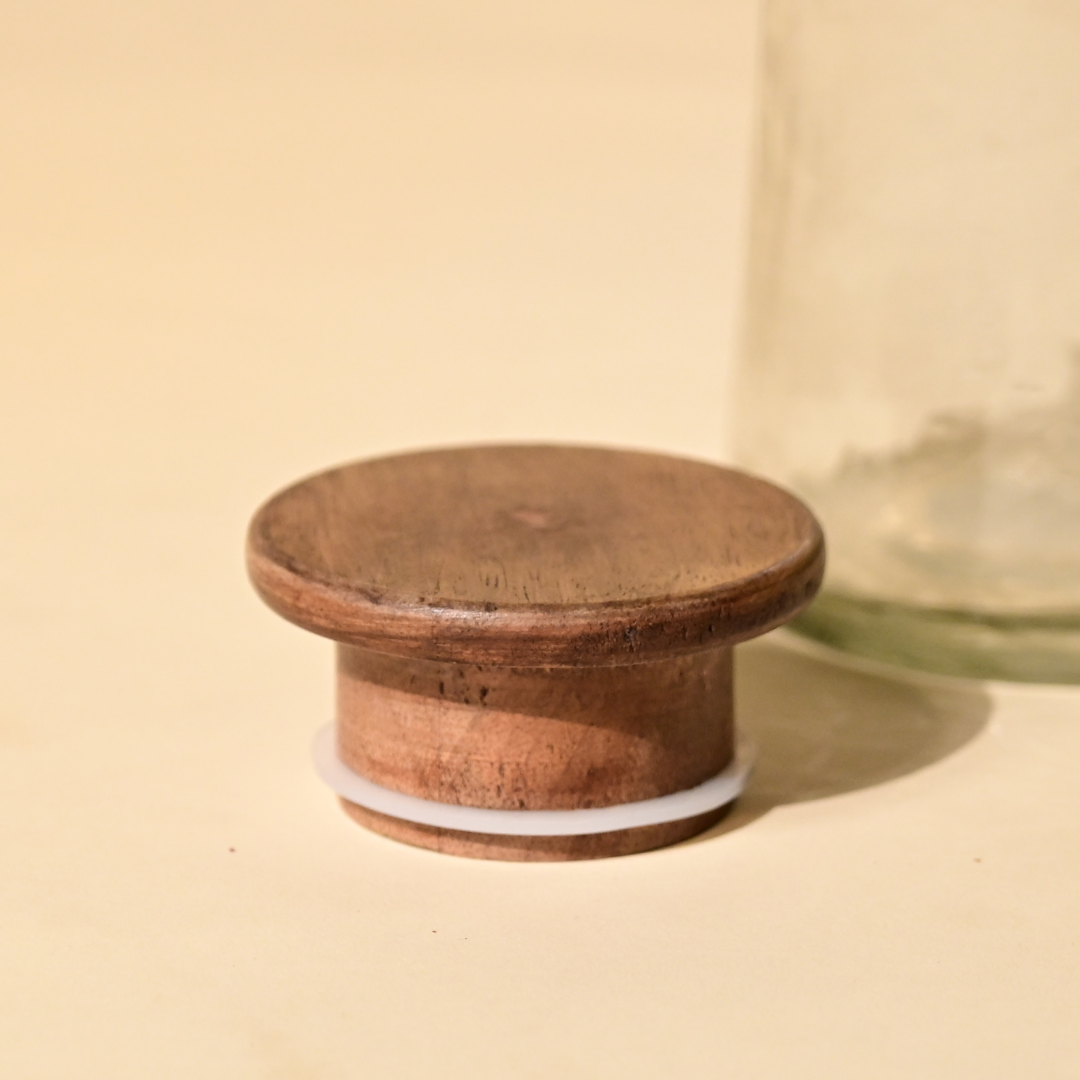 Hammered Glass Carafe Lid