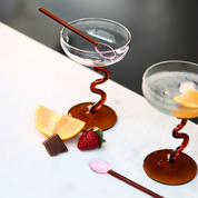 Swirl Cocktail Glasses