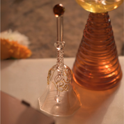 Tall Diya Gift Set - Tall Diya and Ringing bell
