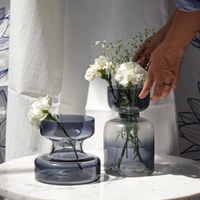 Tinted Glass Vases
