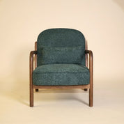 Elara Bouclé Armchair - Green