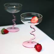 Swirl Cocktail Glasses