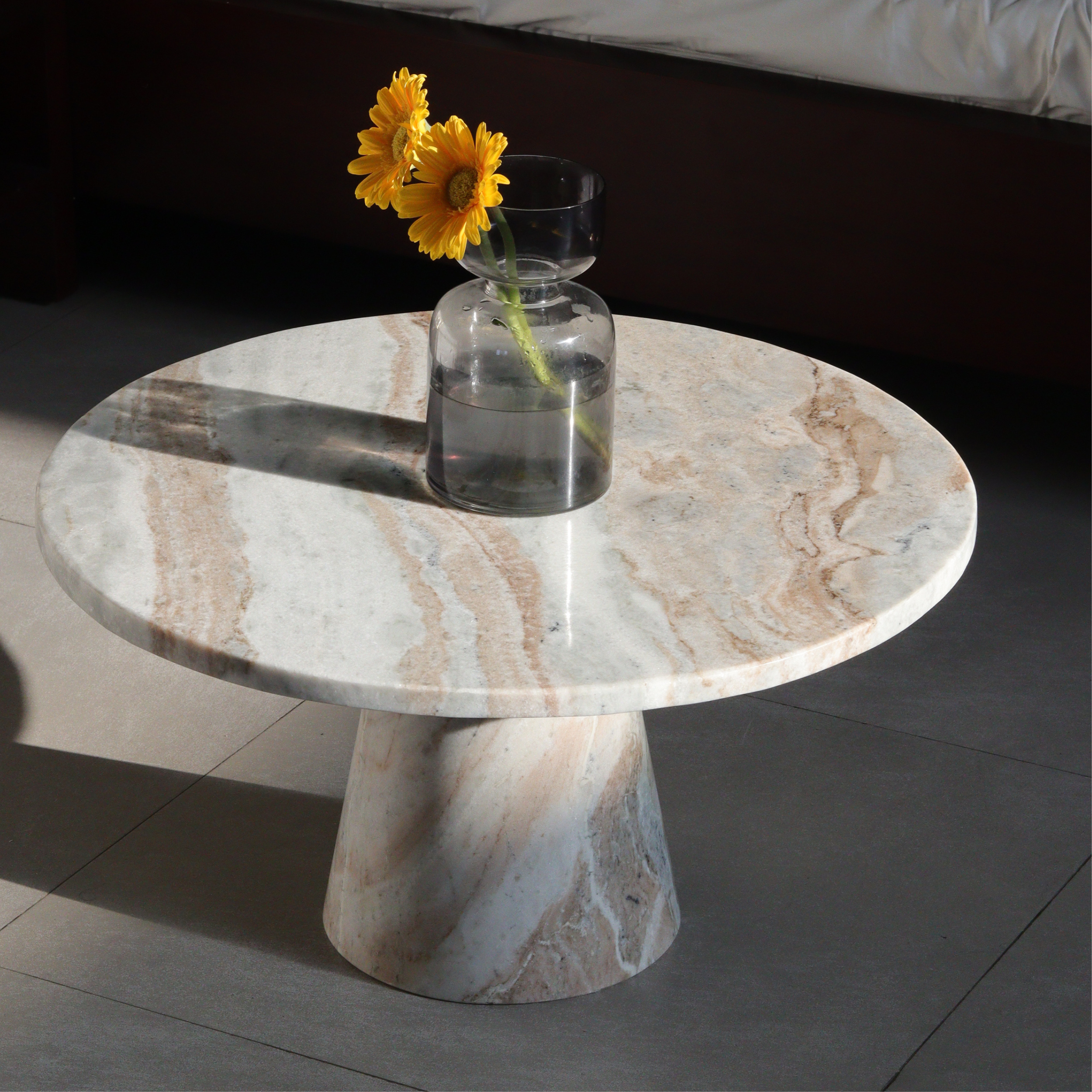 Saturn Marble Table