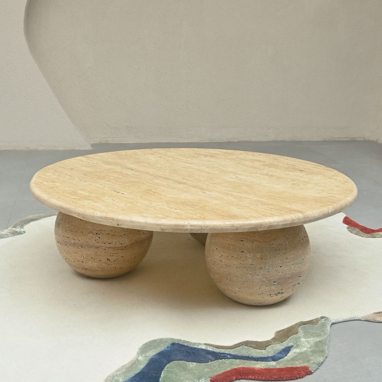 Ceres Coffee Table - Travertine