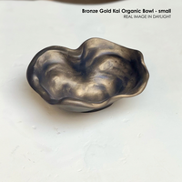 Bronze Gold Kai Organic Bowls