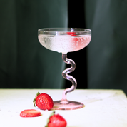 Swirl Cocktail Glasses