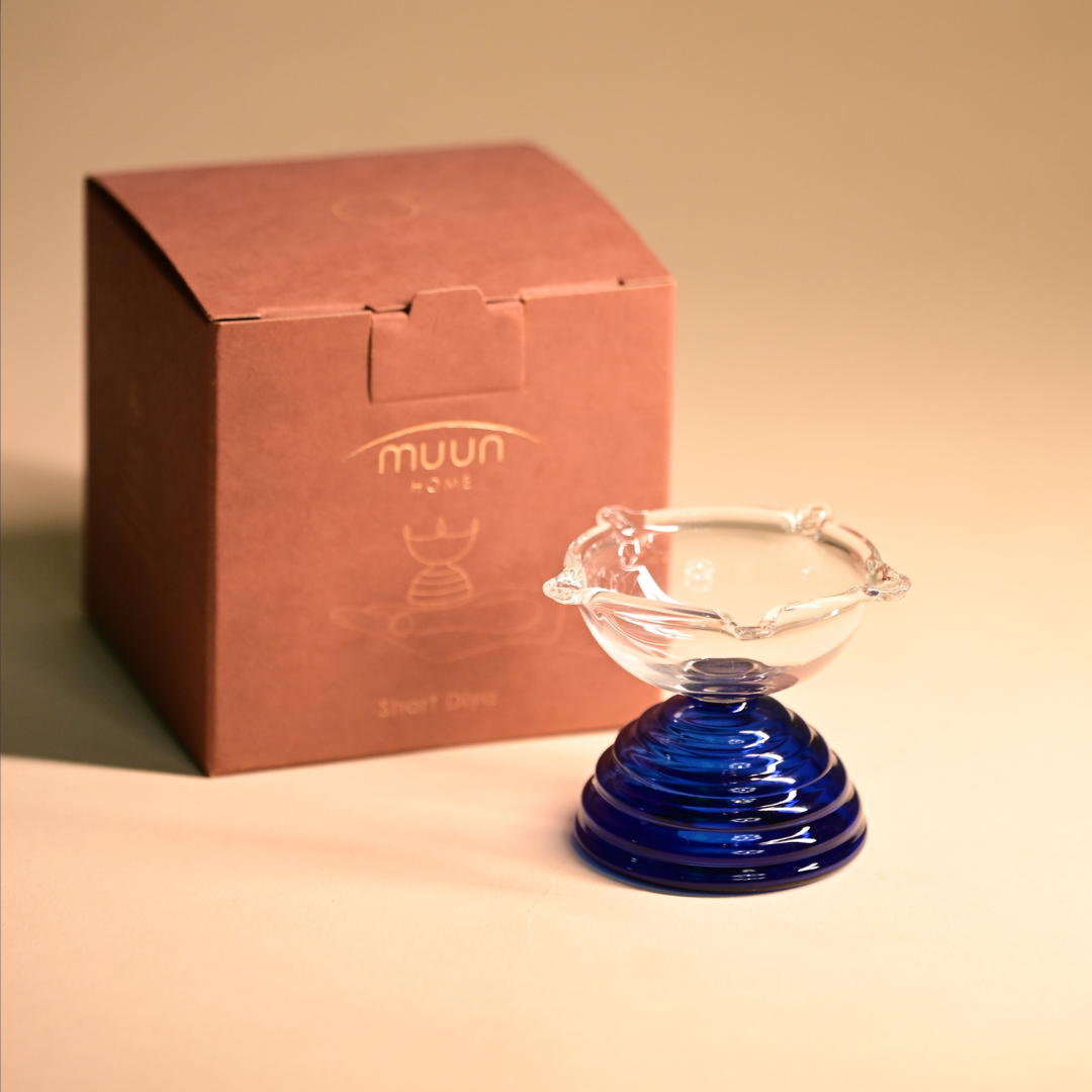 Muun Short Glass Diya