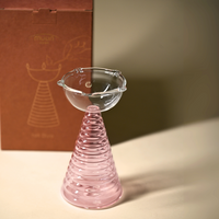 Muun Tall Glass Diya