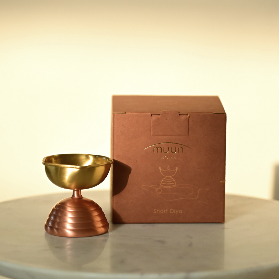 Muun Brass & Copper Diya