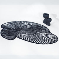 Noir Maze Rug