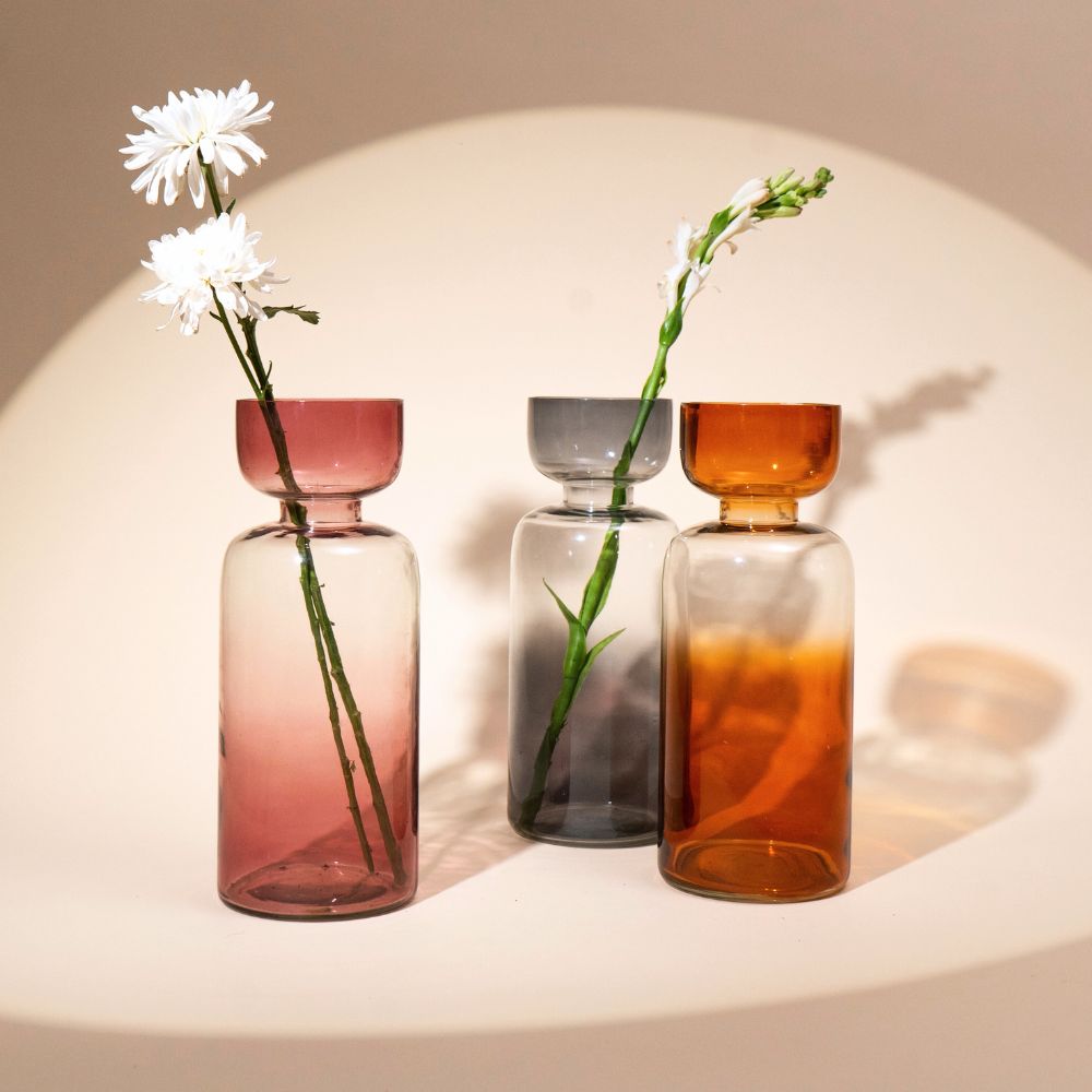 Tinted Glass Vase Grande