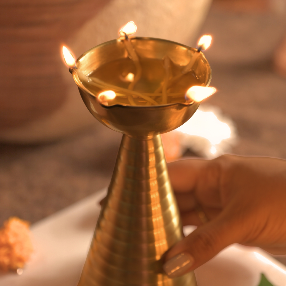 Muun Brass Diya
