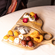 Wooden Yin-Yang Platter Set of Two