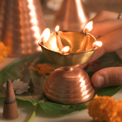 Brass & Copper Diya