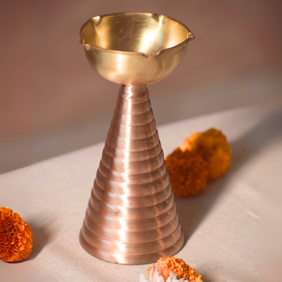 Muun Brass & Copper Diya
