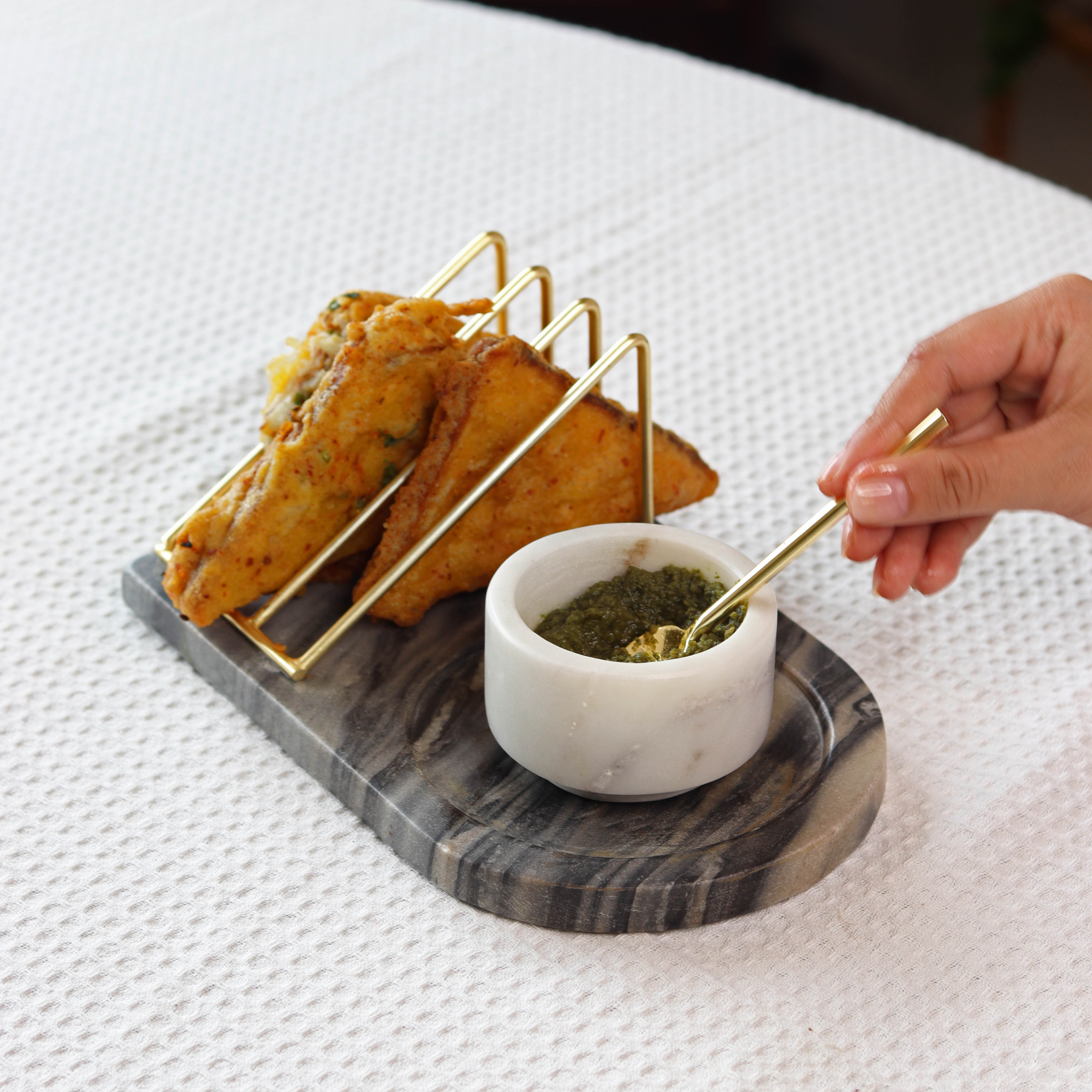 All-in-one Marble Serving Set