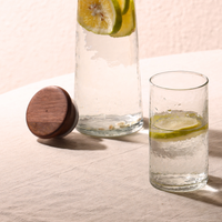 Hammered Glass Carafe Lid