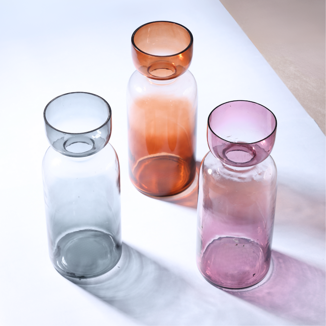 Tinted Glass Vase Grande