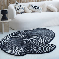 Noir Maze Rug
