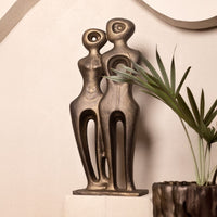 Bronze Gold Tomo Organic Sculpture