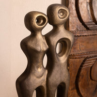 Bronze Gold Tomo Organic Sculpture
