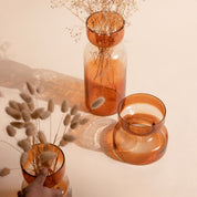 Tinted Glass Vases
